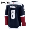 Barn Ishockey Colorado Avalanche tröja Fanatics Premium Cale Makar 2024-25 Navy Tredje